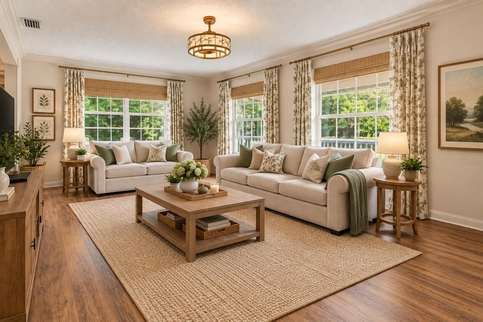 virtual living room - 1304 TREETOP DR, PALM HARBOR