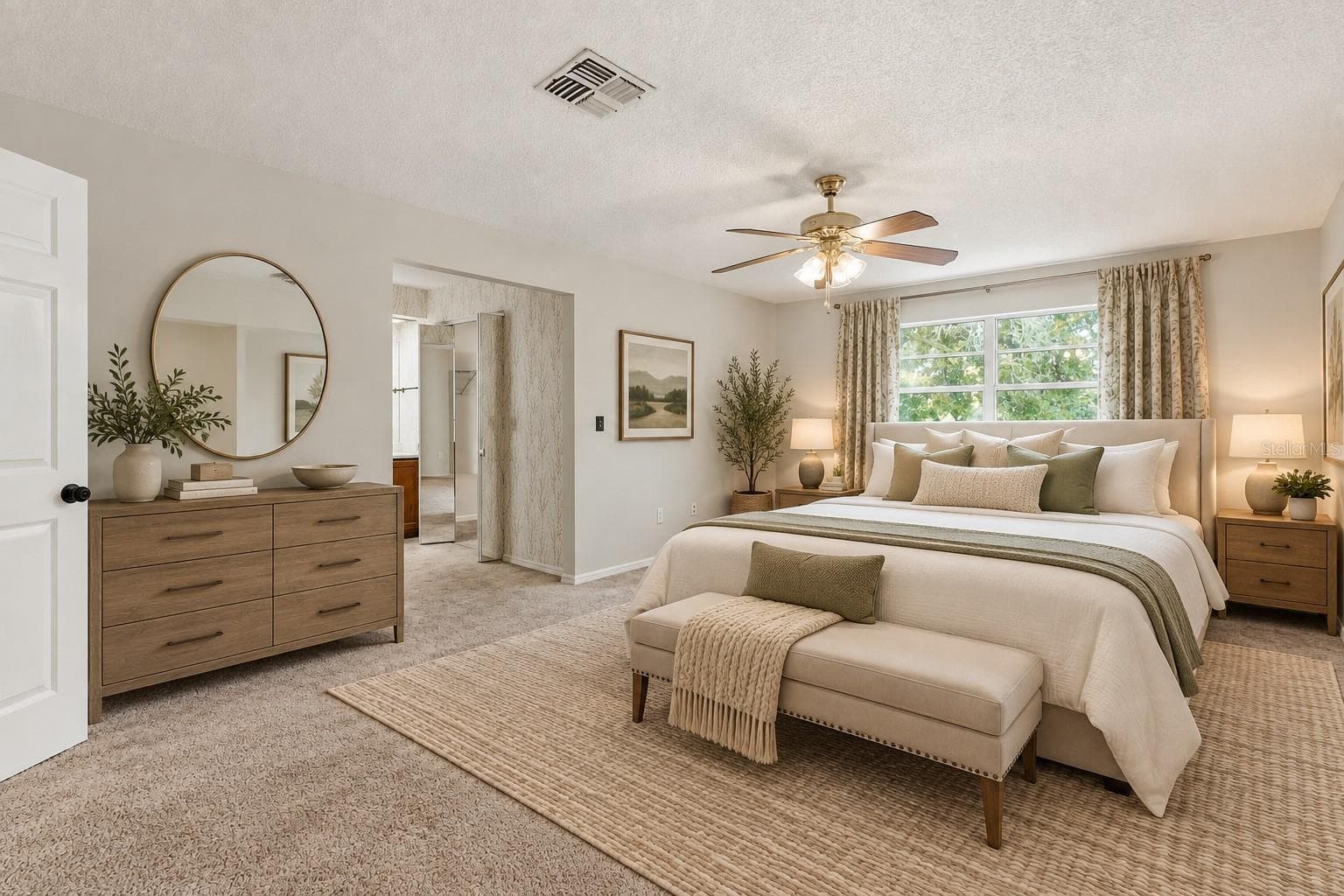 virtual primary bedroom - 1304 TREETOP DR, PALM HARBOR