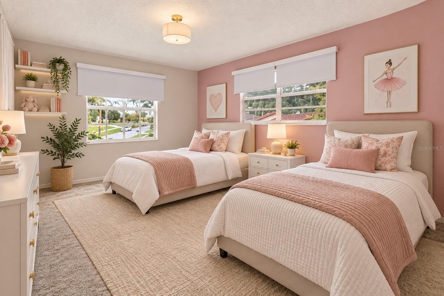 virtual 2nd bedroom - 1304 TREETOP DR, PALM HARBOR