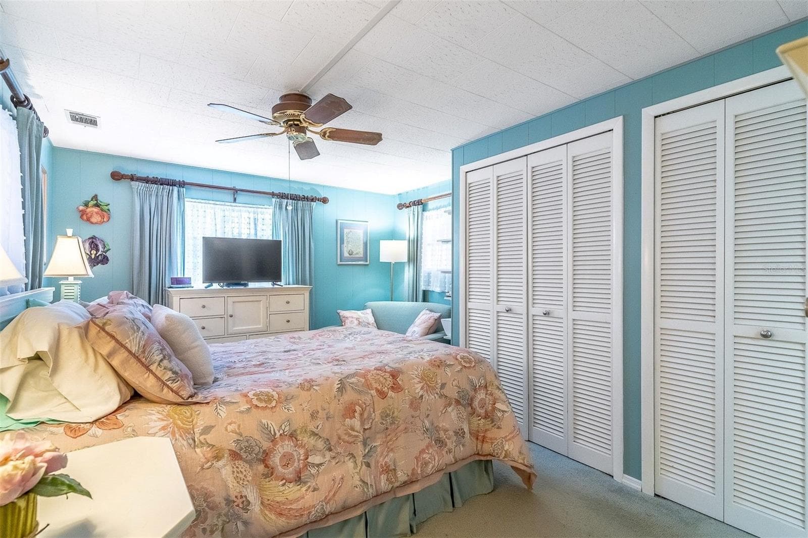 Primary Bedroom - double closets - 605 W CLUB BLVD, LAKE MARY
