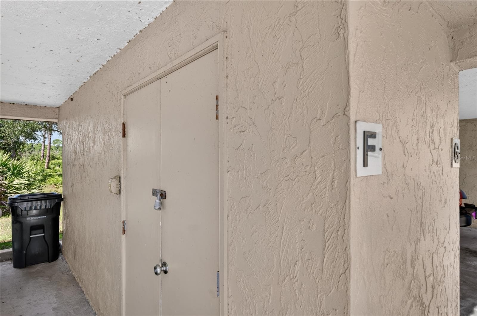 Carport storage. - 203 RUBENS DR #F, NOKOMIS