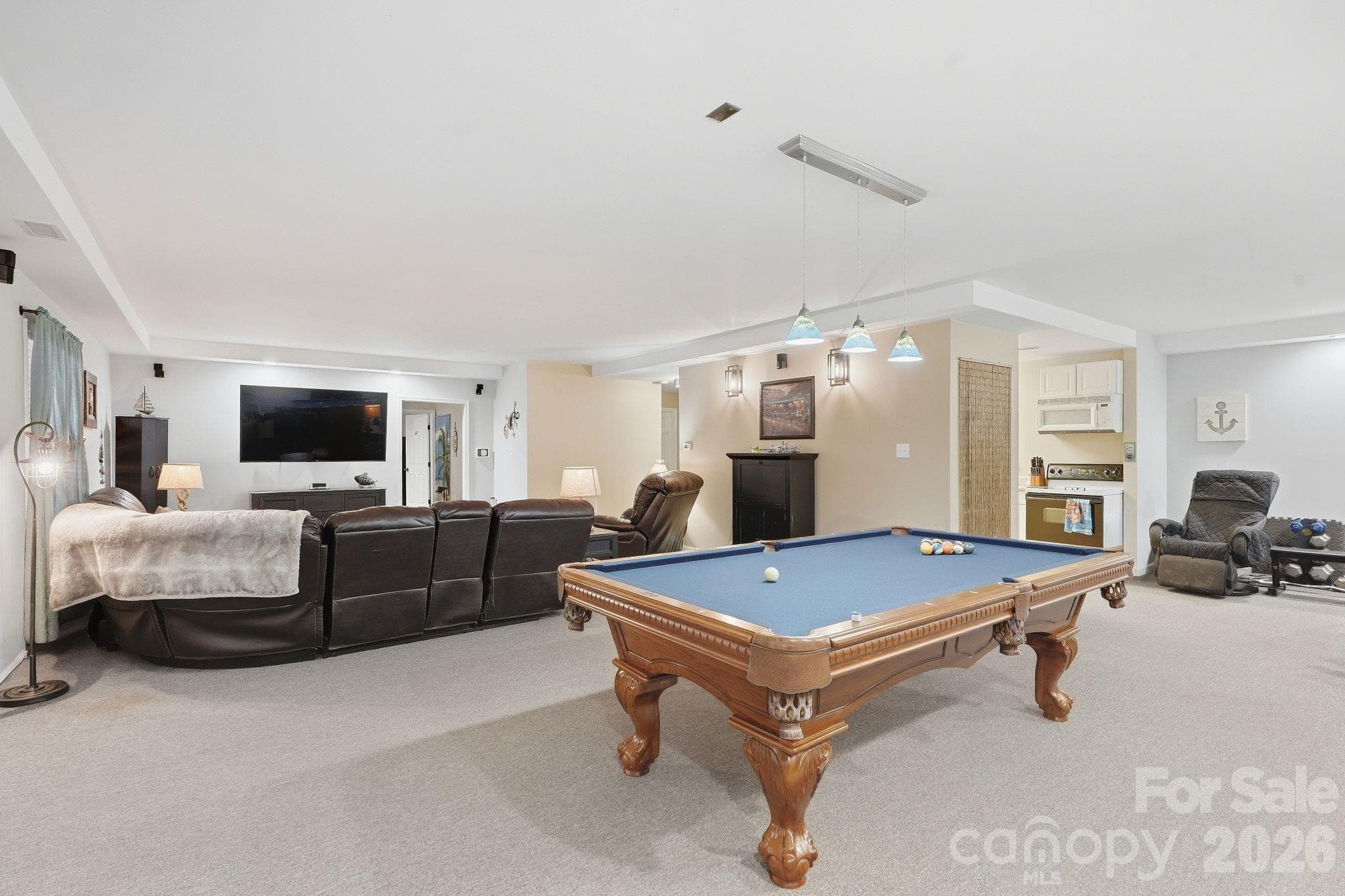 Family Room - Basement - 2055 Tiger Paw Lane, York