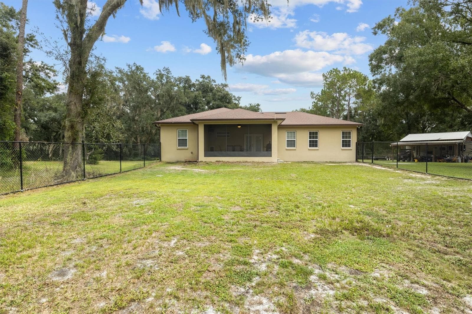 Rear Yard - 5210 SHADY OAK DR S, LAKELAND