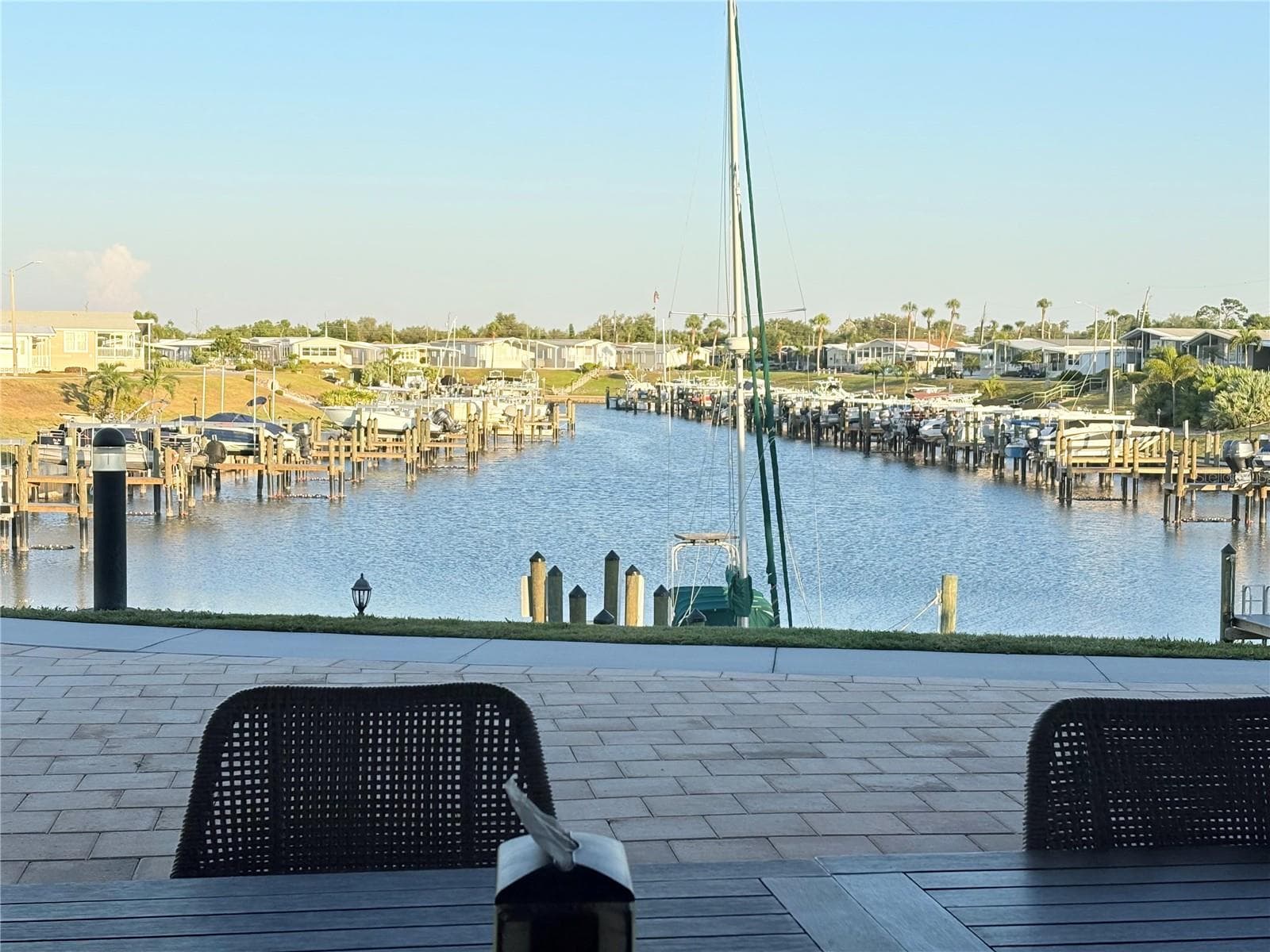 View from community center - 603 S GREEN CIR, VENICE