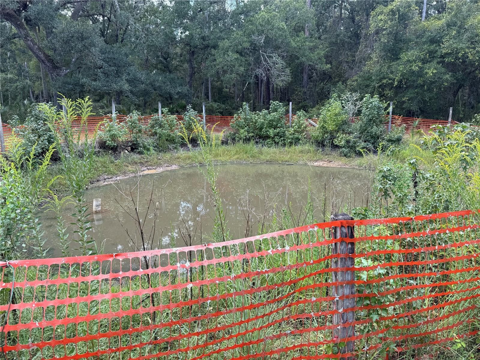 With a little work this can be a stocked pond - 1844 PAPAYA ST, BUNNELL