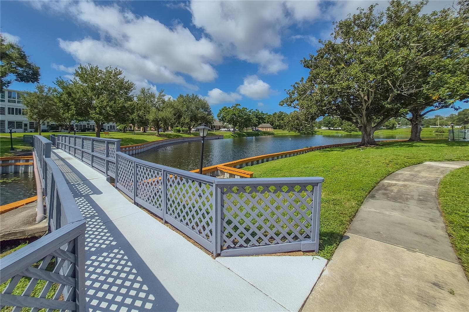bridge for easy access crossing the lake - 8055 112TH ST #205, SEMINOLE