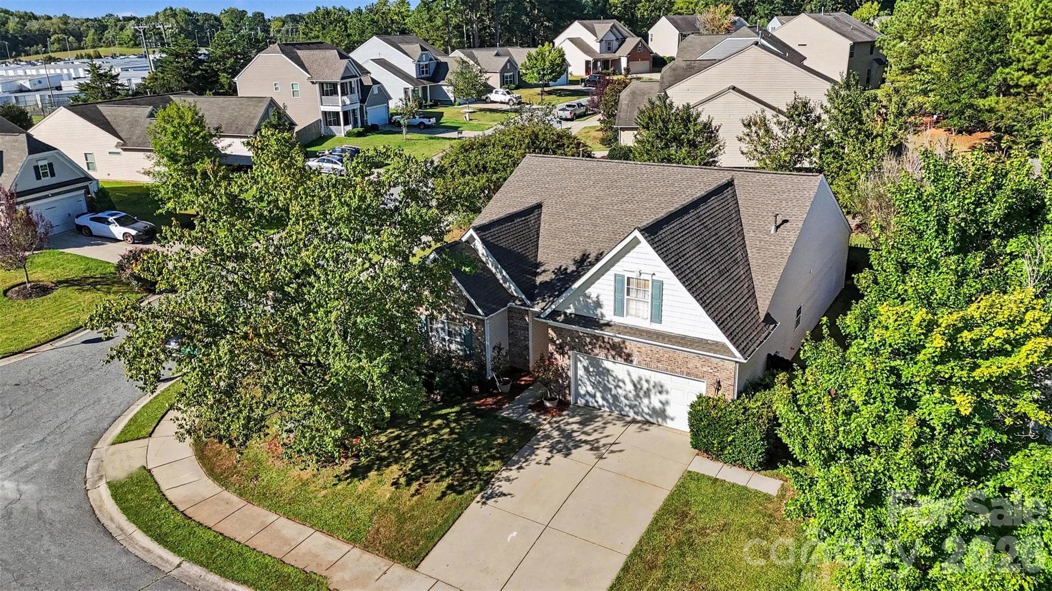 Aerial View - 201 Augustus Lane, Mount Holly