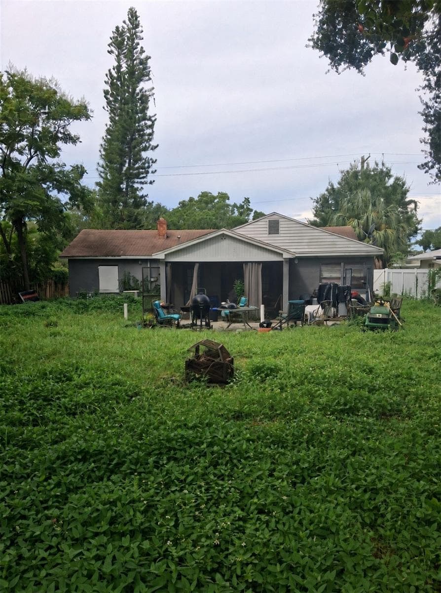 Back Yard - 1514 S LOIS AVE, TAMPA