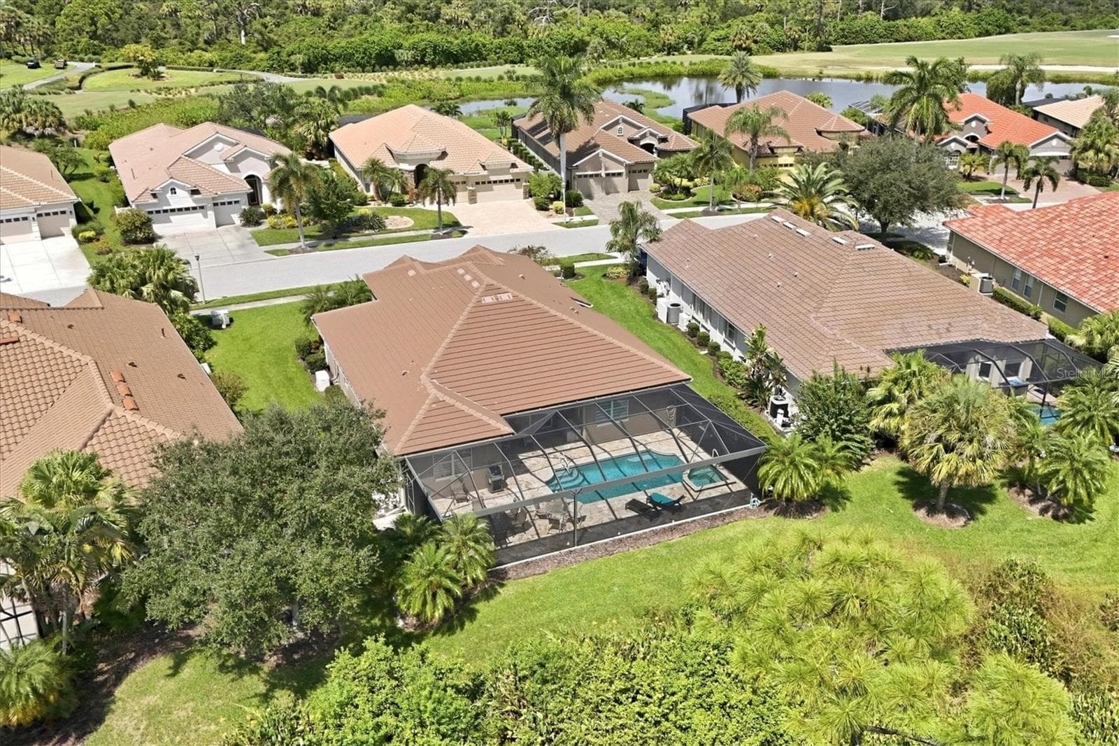 Single Family Residence at 1020 CREEK NINE DR, NORTH PORT, photo 54 of 72