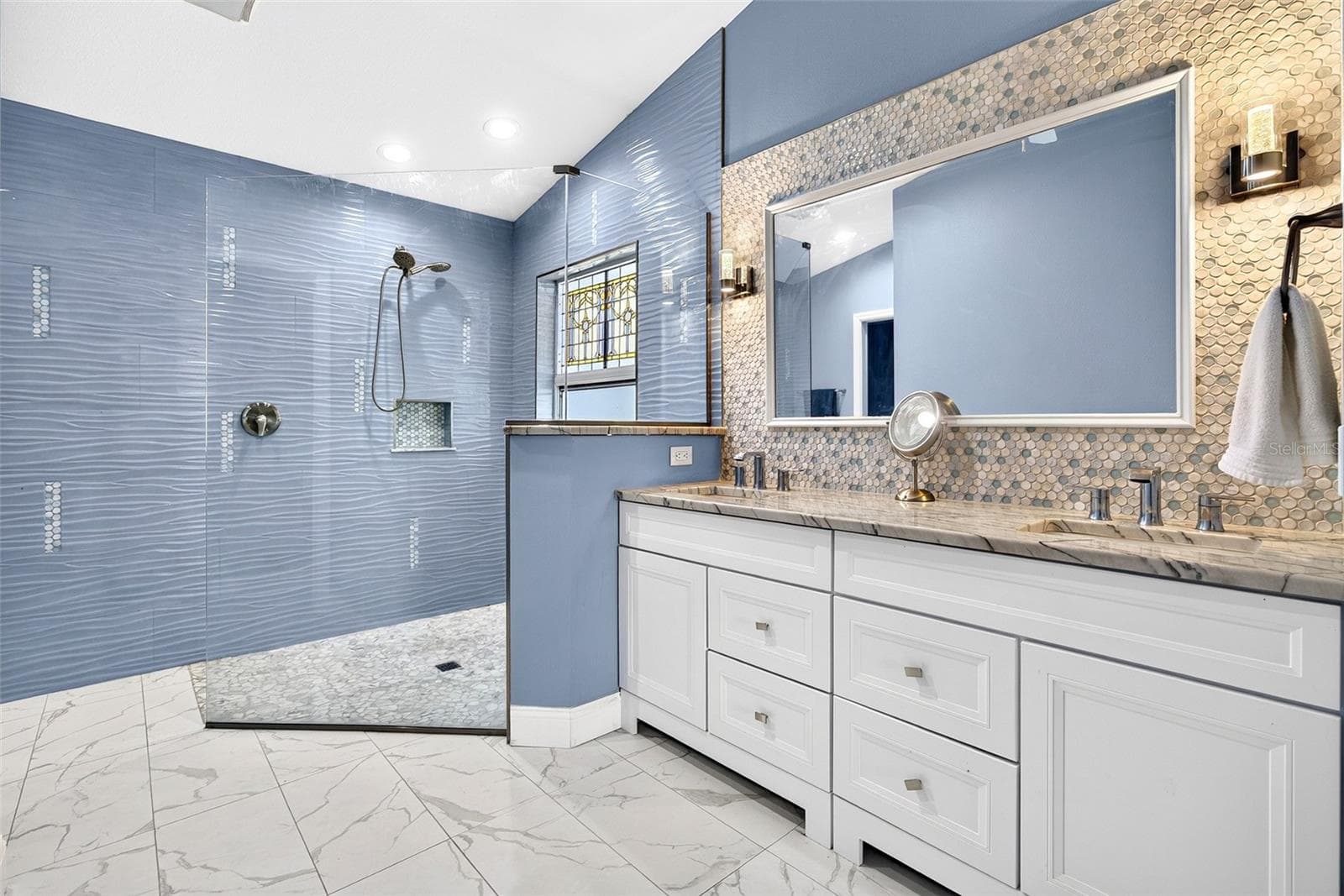 Remodeled primary bath. - 3367 TRINIDAD CT, PUNTA GORDA