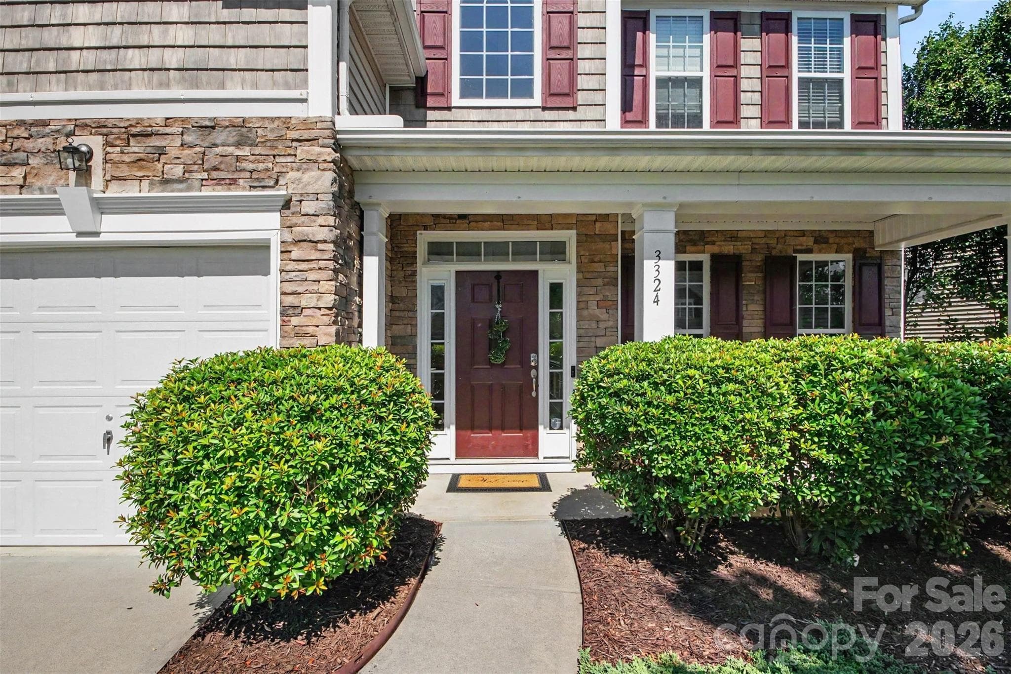 Stone accents! - 3324 Brackhill Street, Davidson