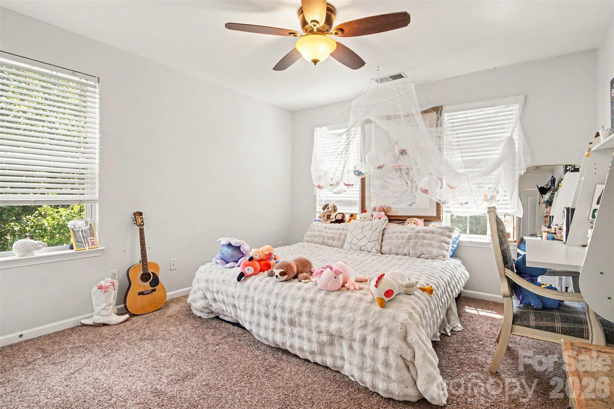 Second bedroom, upstairs - 3324 Brackhill Street, Davidson