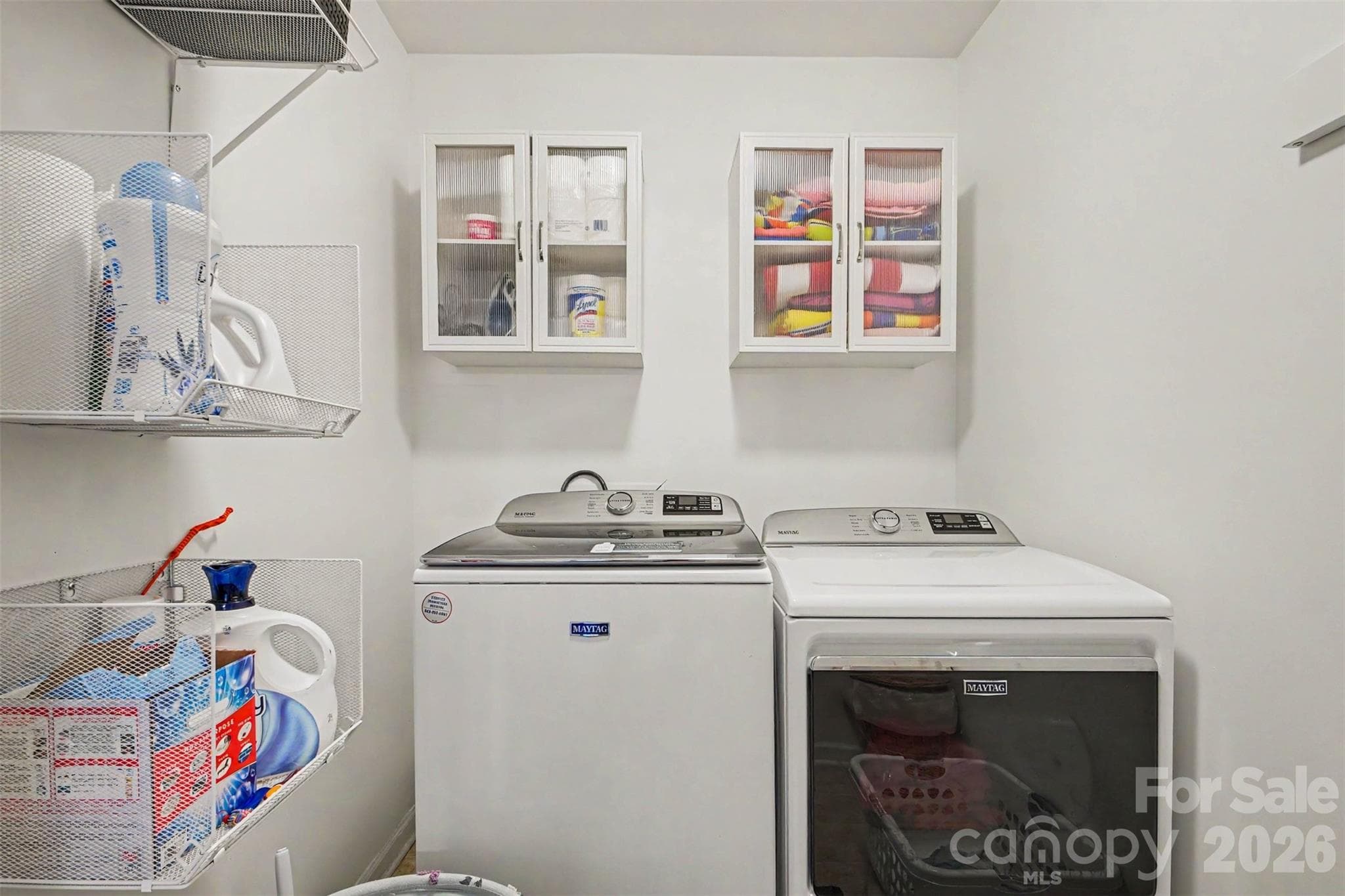 Upstairs laundry room - 3324 Brackhill Street, Davidson