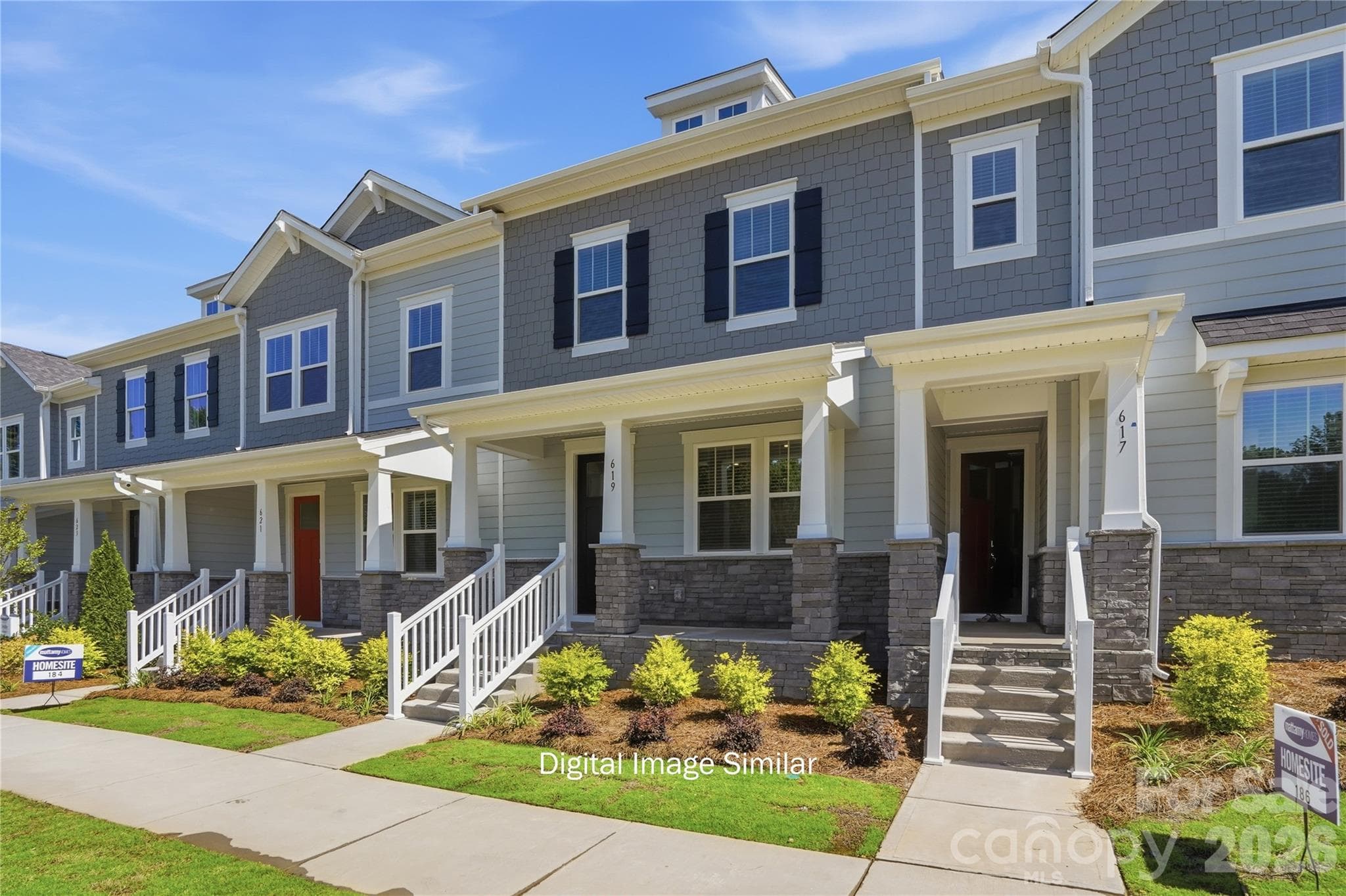 Photos shown are of a staged model home and are for illustrative purposes only. Floor plan is the same; however, finishes, colors, features, fixtures, furnishings, and design selections may vary from the actual home. - Rock Hill
