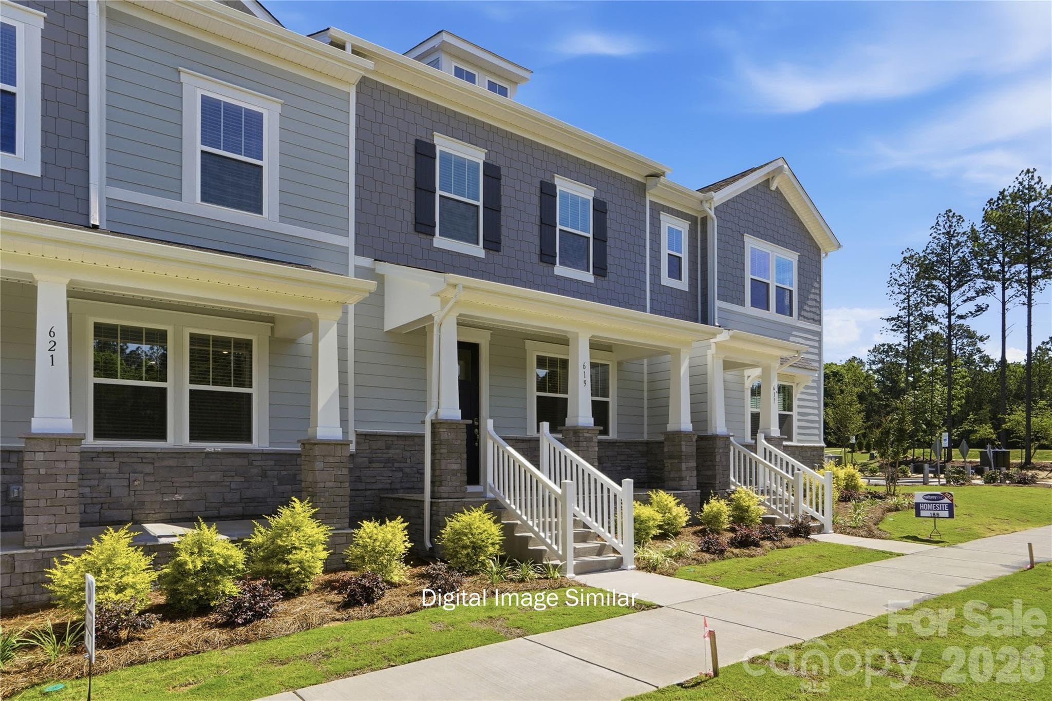 Photos shown are of a staged model home and are for illustrative purposes only. Floor plan is the same; however, finishes, colors, features, fixtures, furnishings, and design selections may vary from the actual home. - Rock Hill