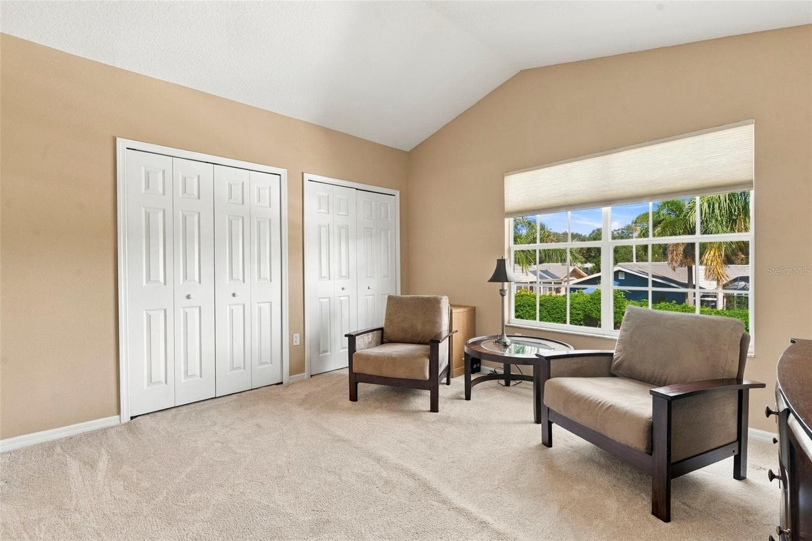 2nd bedroom with vaulted ceiling and large closet - 11193 KAPOK GRAND CIR, SEMINOLE
