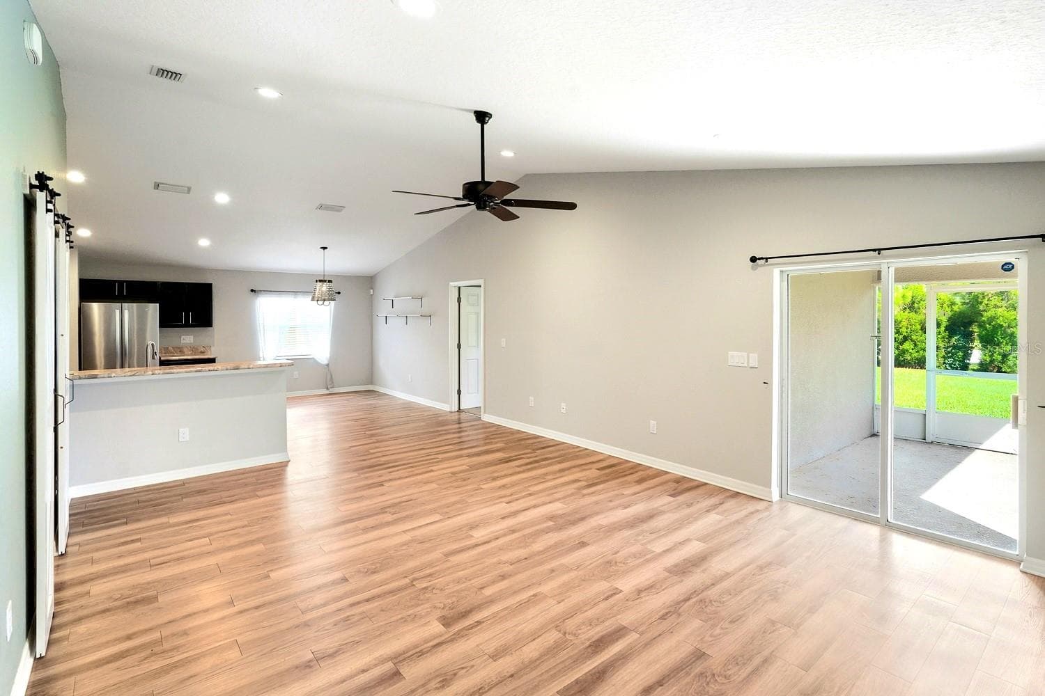 Living Room view from Front Entry - 6008 162ND AVE E, PARRISH