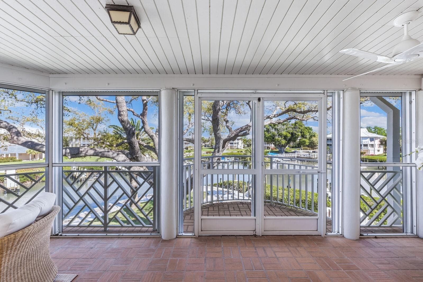 Rear screened porch - 11000 PLACIDA RD #1073, PLACIDA