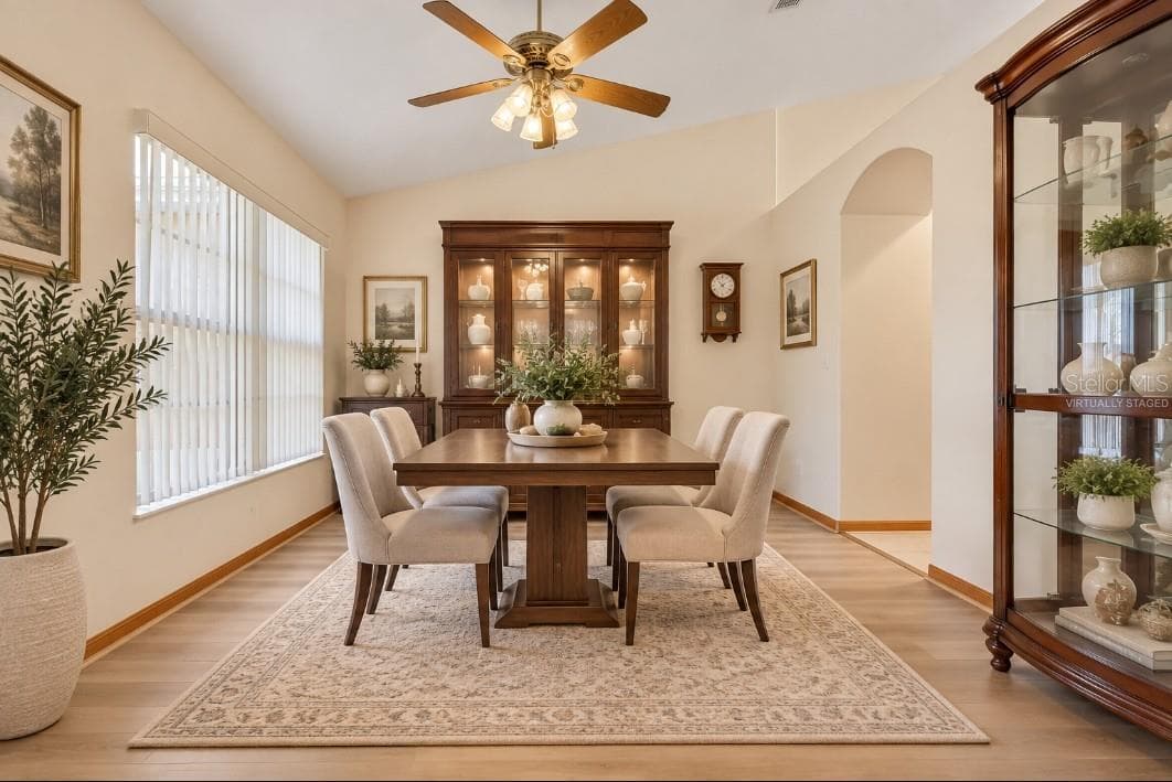 Formal Dining Room. Virtually staged - 4583 GONDOLIER RD, SPRING HILL