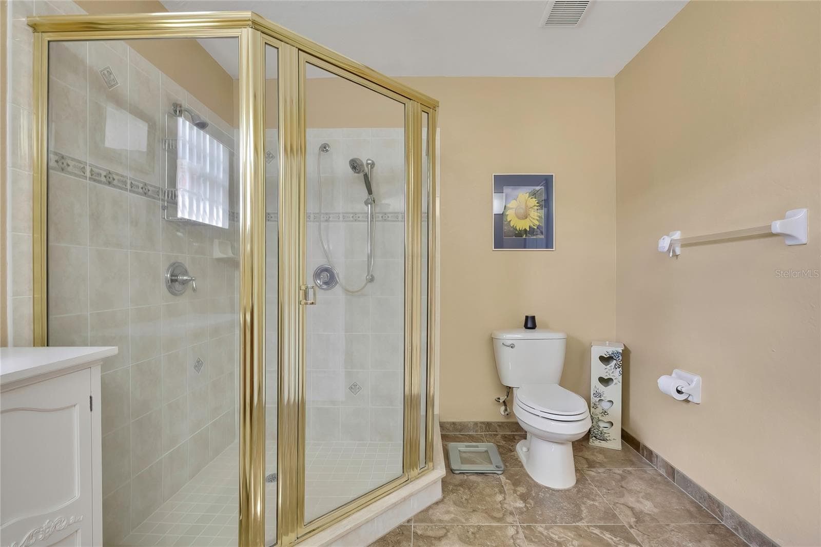 Primary Bathroom glass walk-in  shower - 4583 GONDOLIER RD, SPRING HILL