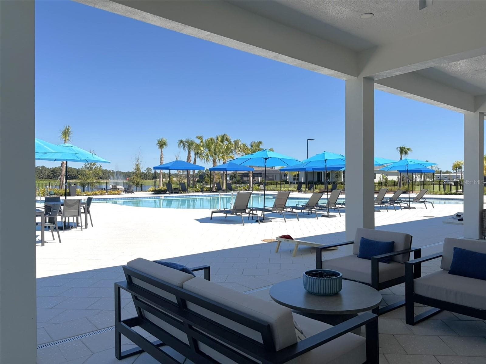 Beautiful Pool Area - 14449 HAMMOCK OAK ST, PARRISH