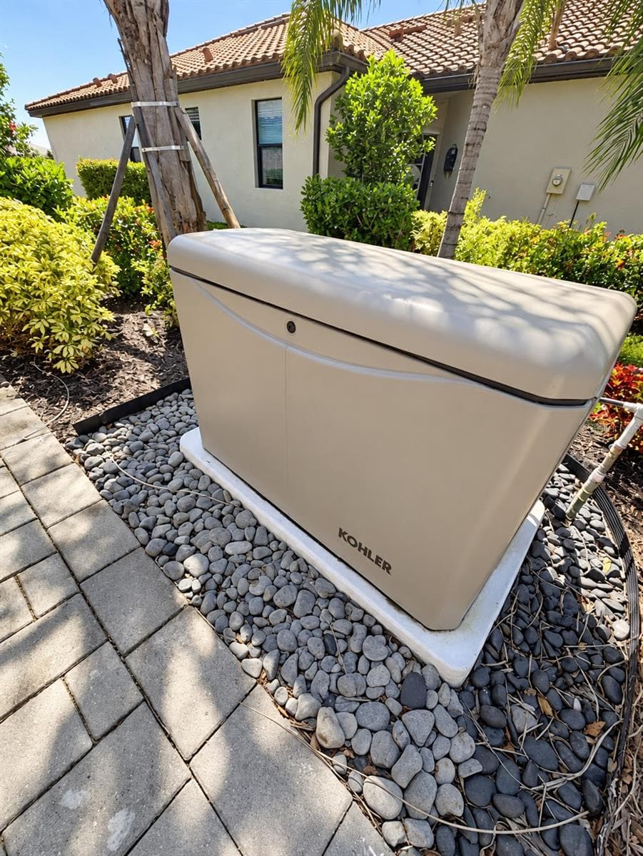 Whole House GAS Generator - 15914 CLEAR SKIES PL, BRADENTON