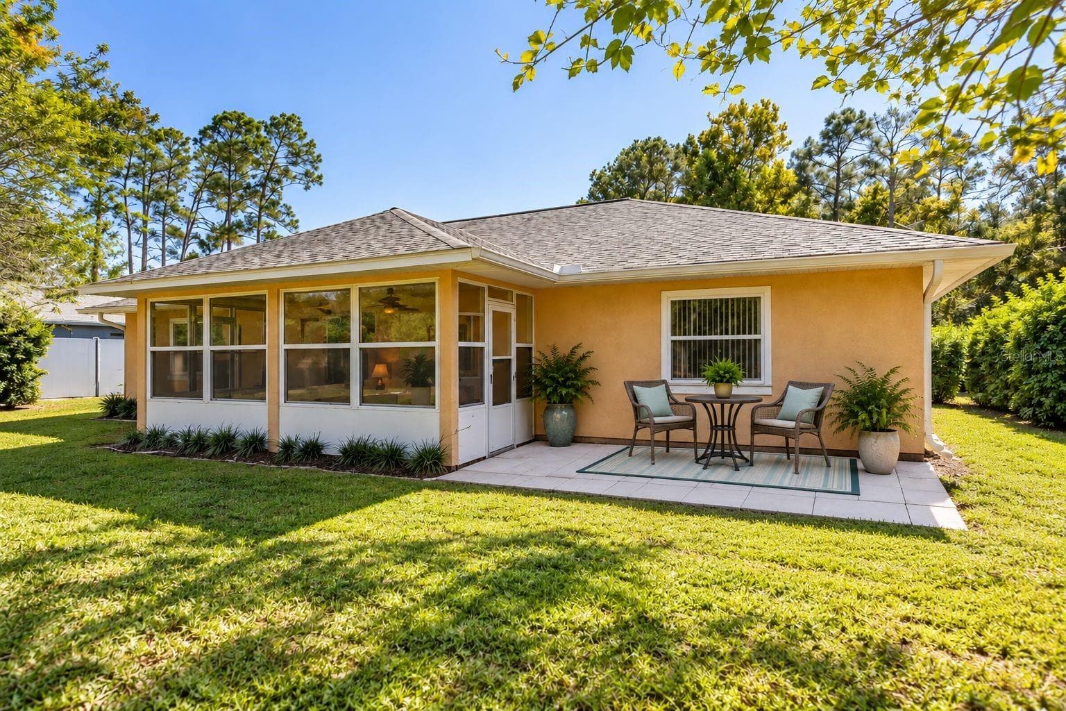 Backyard staged - 141 BREN MAR LN, PALM COAST