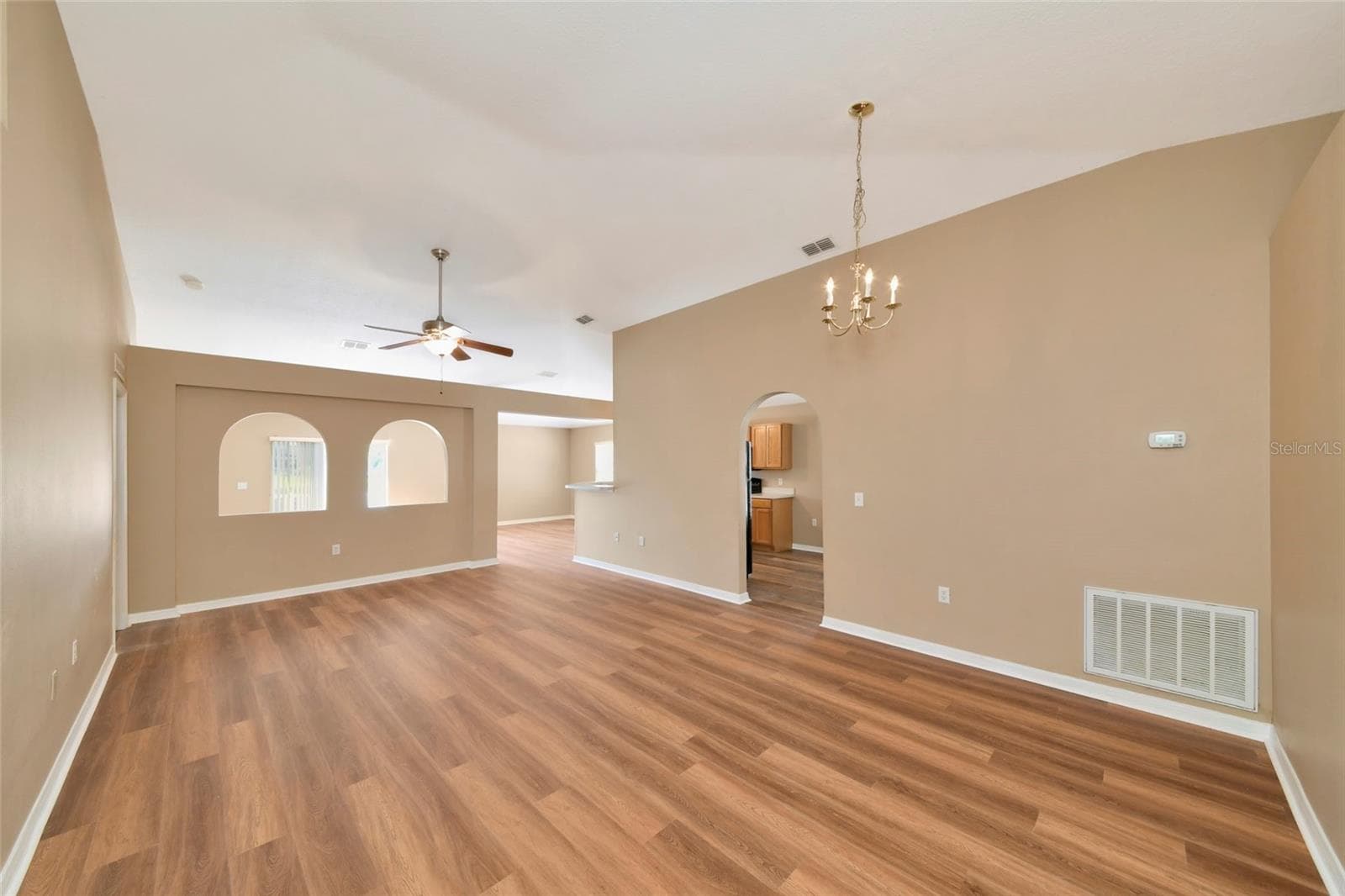 Dining room and living room - 10919 BANYAN WOOD WAY, RIVERVIEW