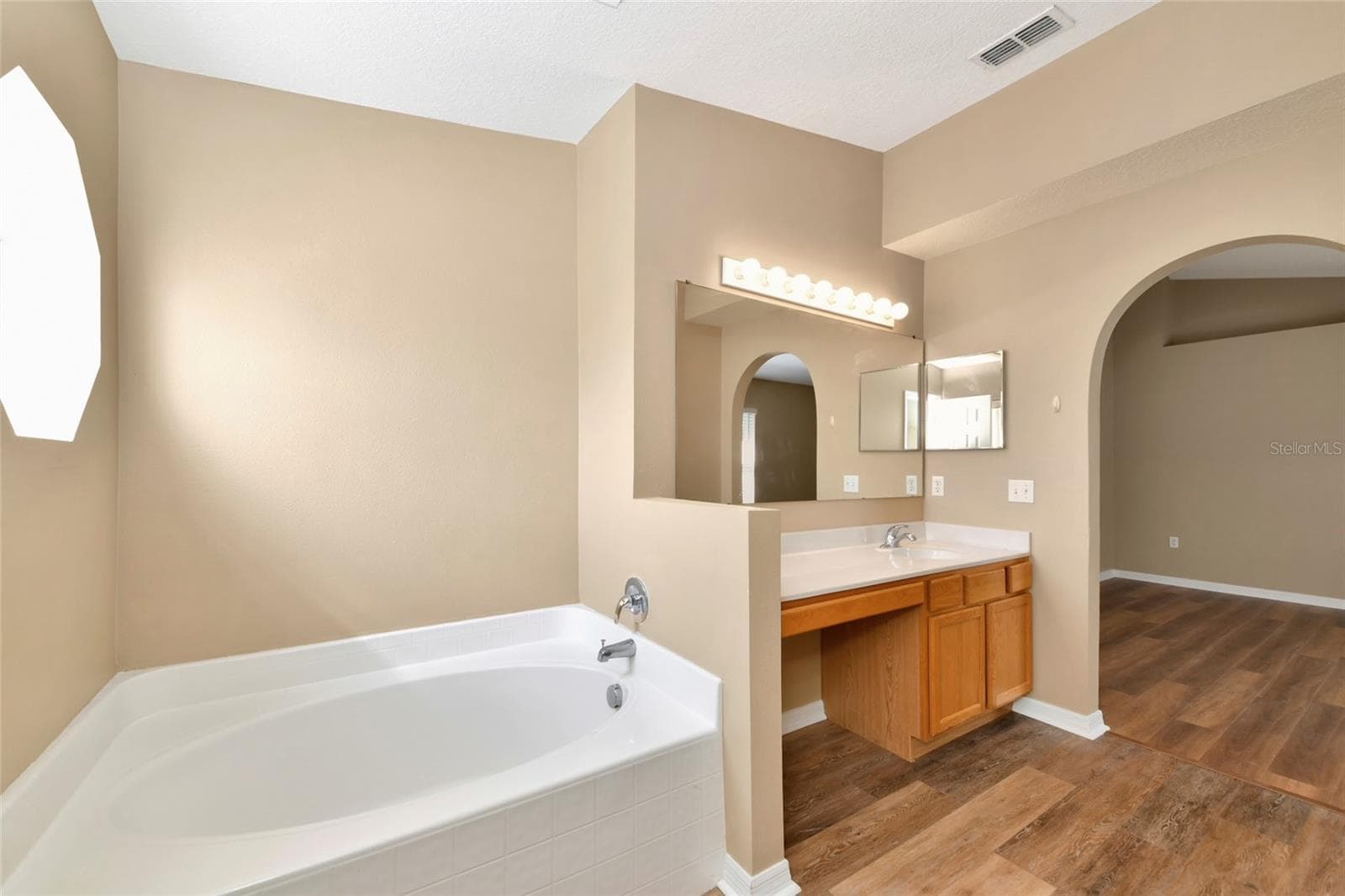 Soaker tub Prime bedroom bath - 10919 BANYAN WOOD WAY, RIVERVIEW