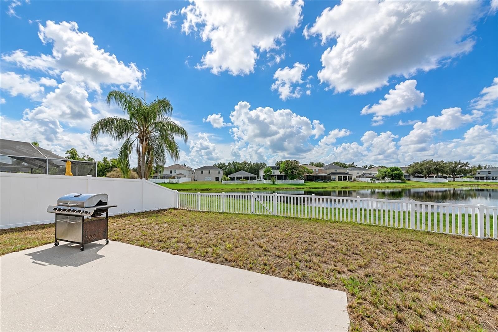 Fenced yard on Pond - 10919 BANYAN WOOD WAY, RIVERVIEW