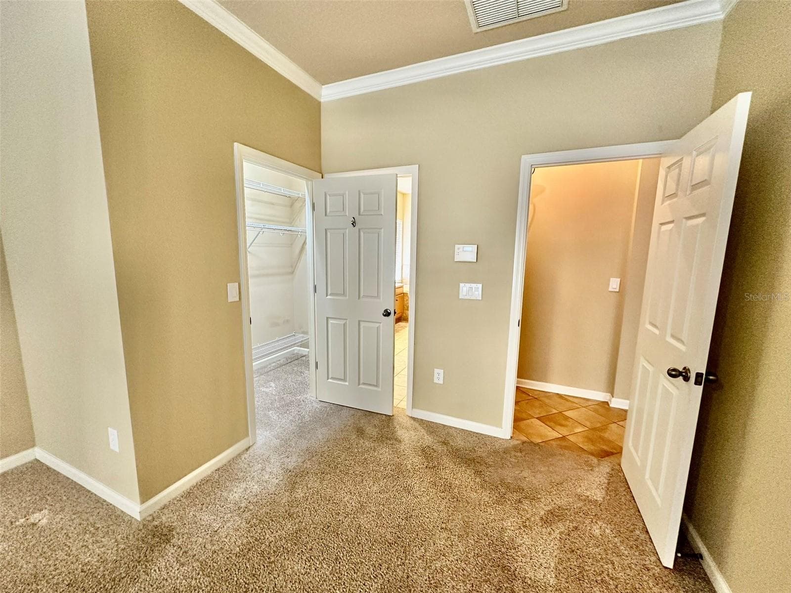 Master bedroom with 2 walk in closets - 12348 SILTON PEACE DR, RIVERVIEW