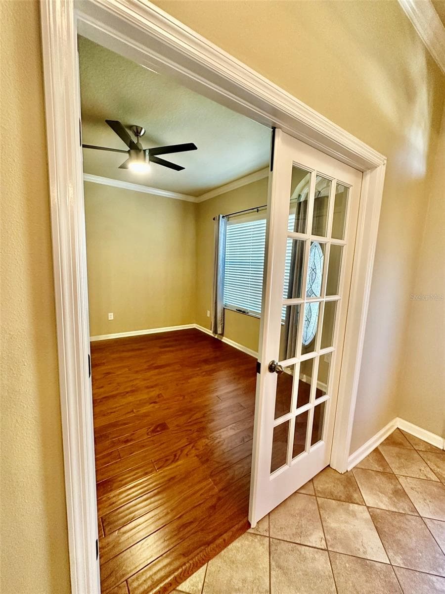 Office with French Doors - 12348 SILTON PEACE DR, RIVERVIEW