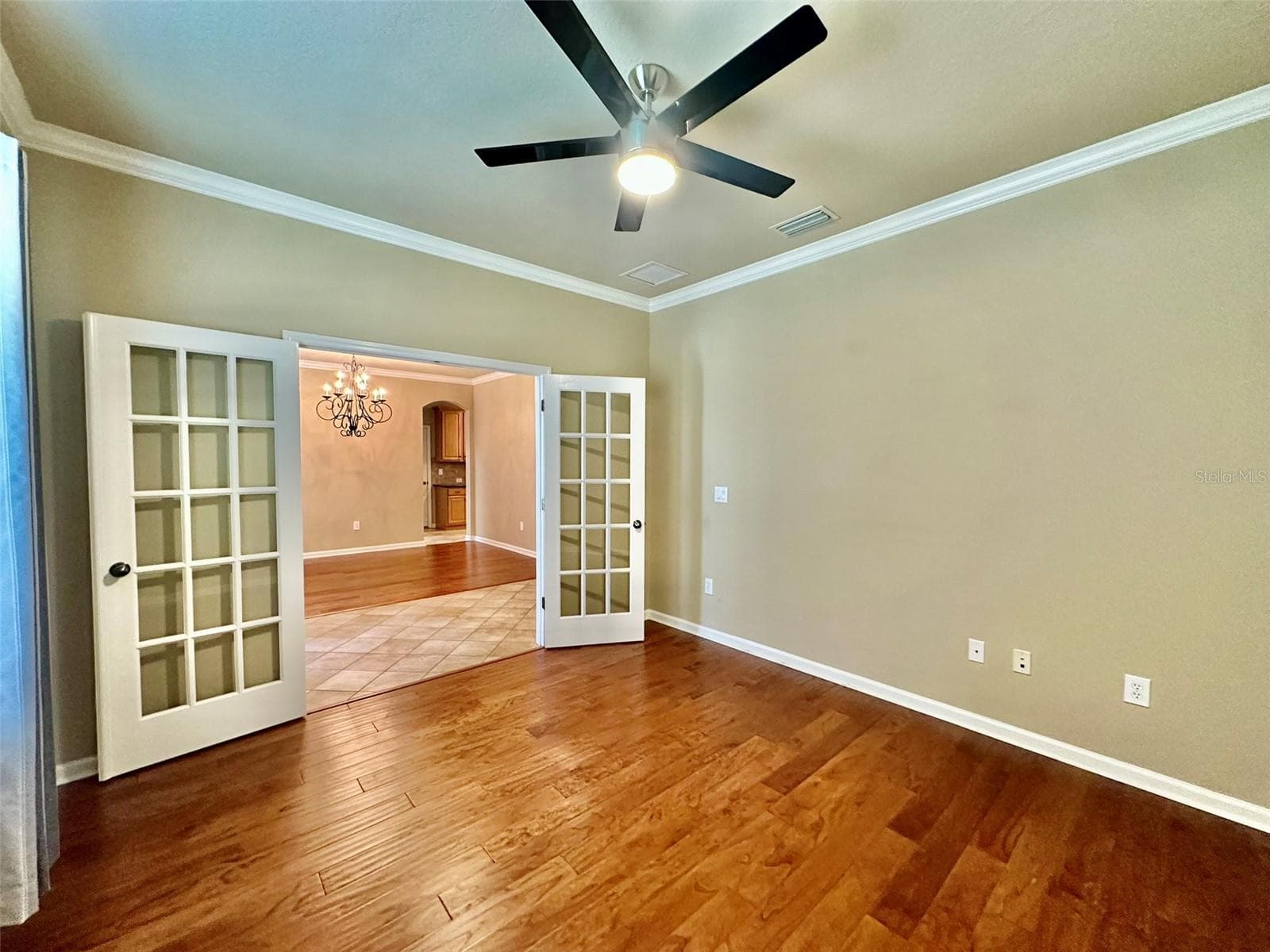 Office with French Doors - 12348 SILTON PEACE DR, RIVERVIEW