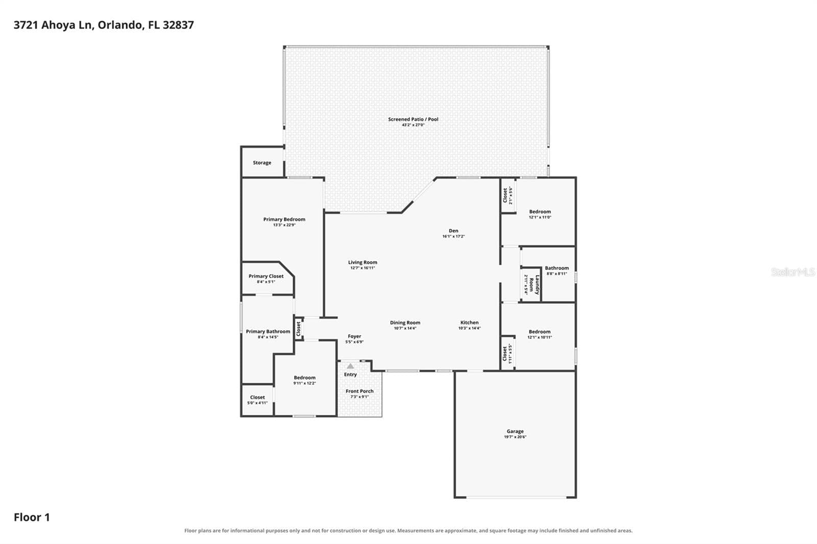 Single Family Residence at 3721 AHOYA LN, ORLANDO, photo 61 of 61