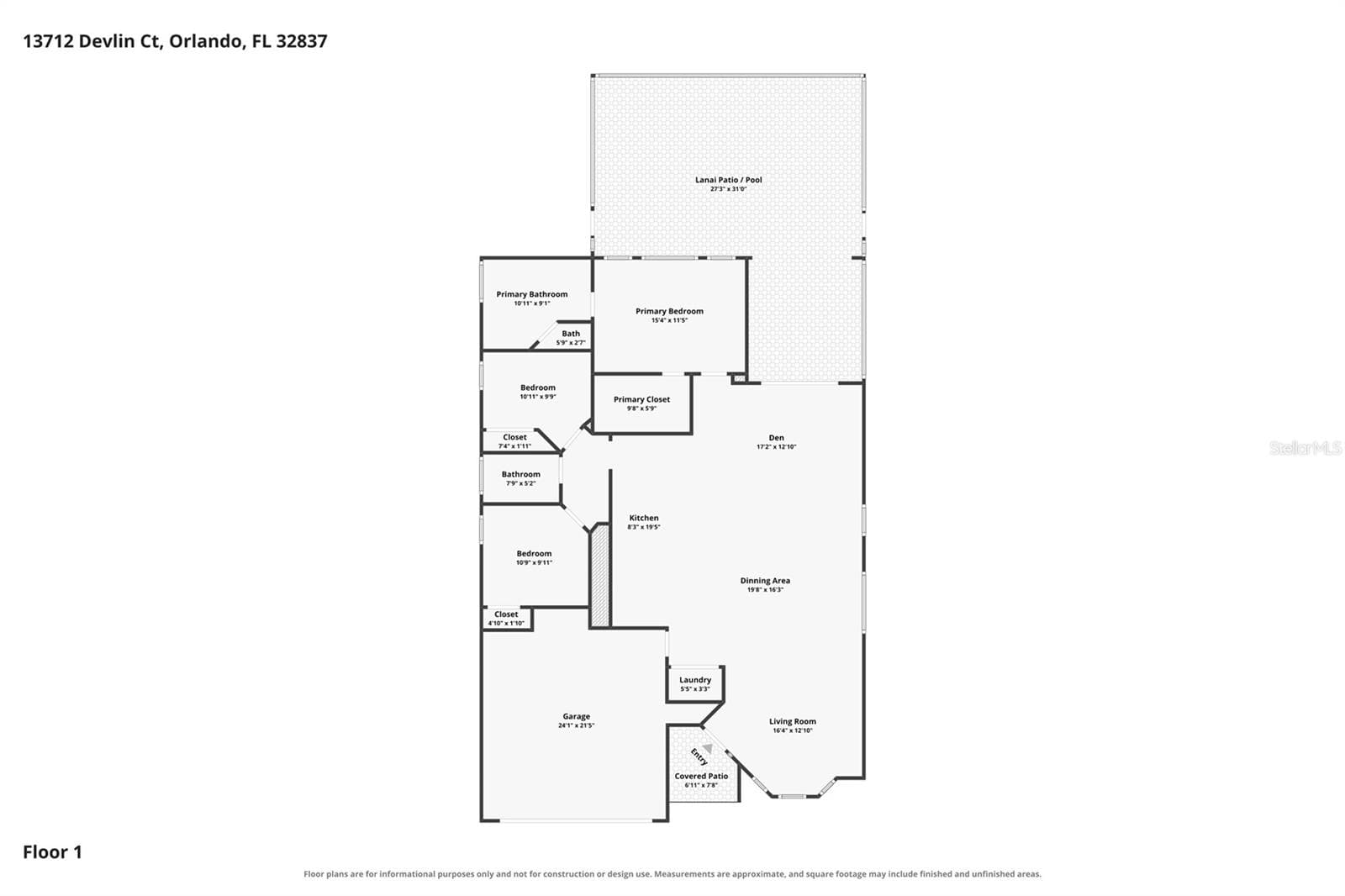 Single Family Residence at 13712 DEVLIN CT, ORLANDO, photo 43 of 43
