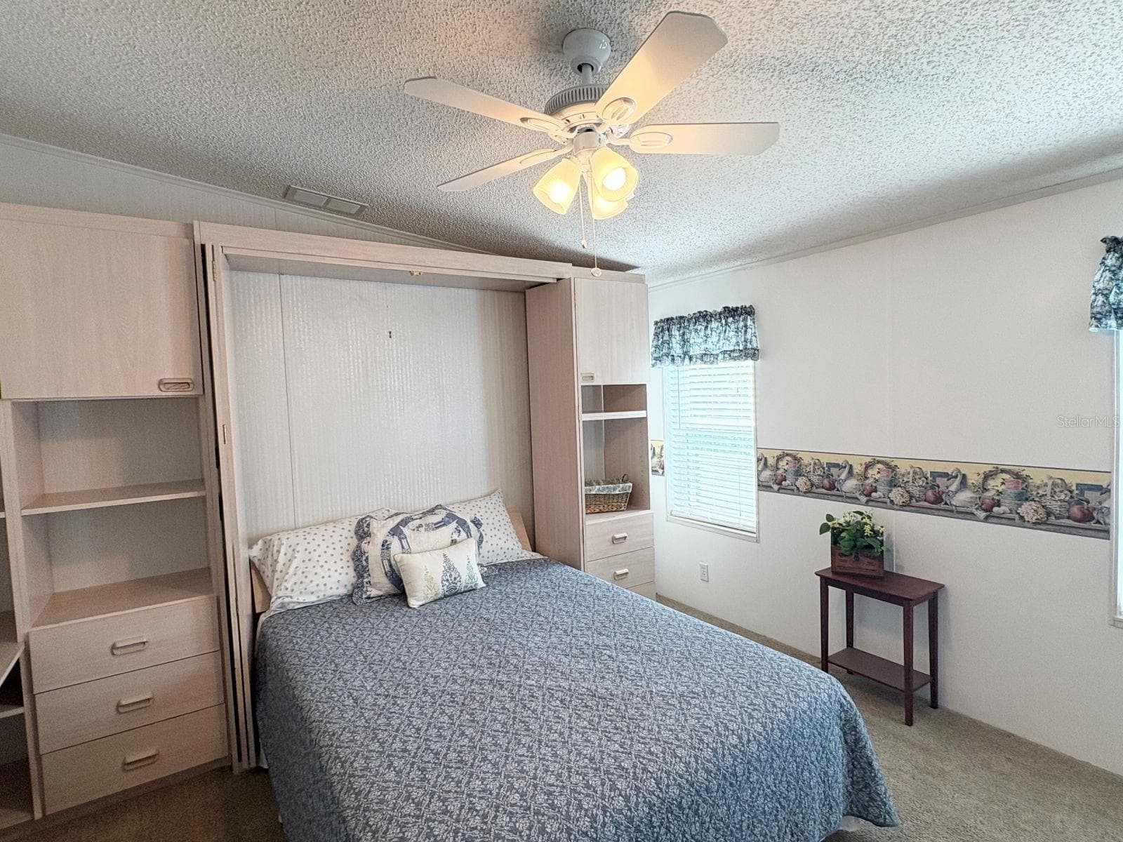 Bedroom 2 with Murphy bed and walk-in closet - 809 STARBOARD AVE, EDGEWATER