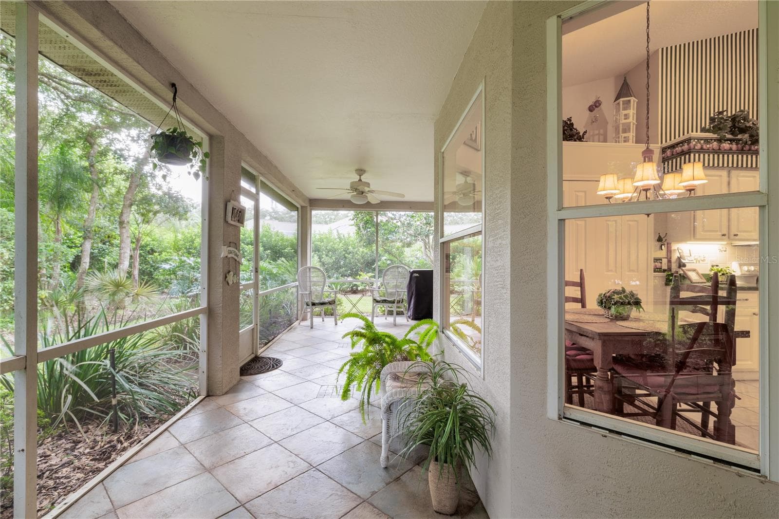 Screened Rear Porch - 3626 MALLOW DR, ORMOND BEACH