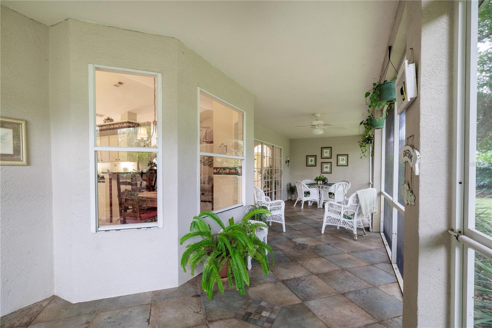 Screened Rear Porch - 3626 MALLOW DR, ORMOND BEACH