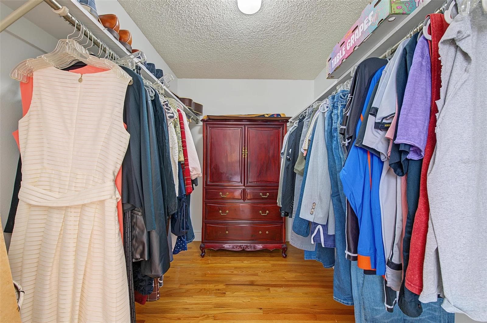 Master bedroom walk in closet - 8239 VASSAR CIR, TAMPA