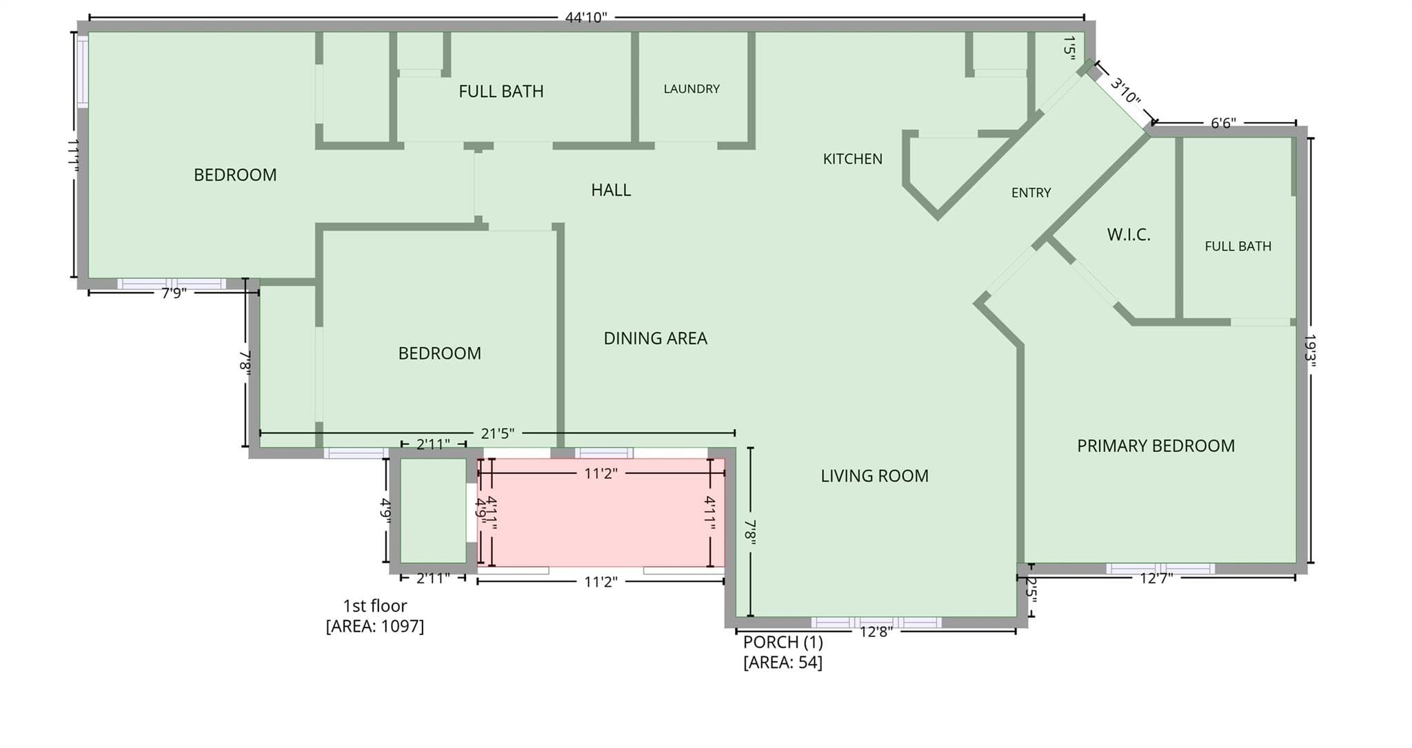 Floor Plan - 9709 Campus Walk Lane, Charlotte