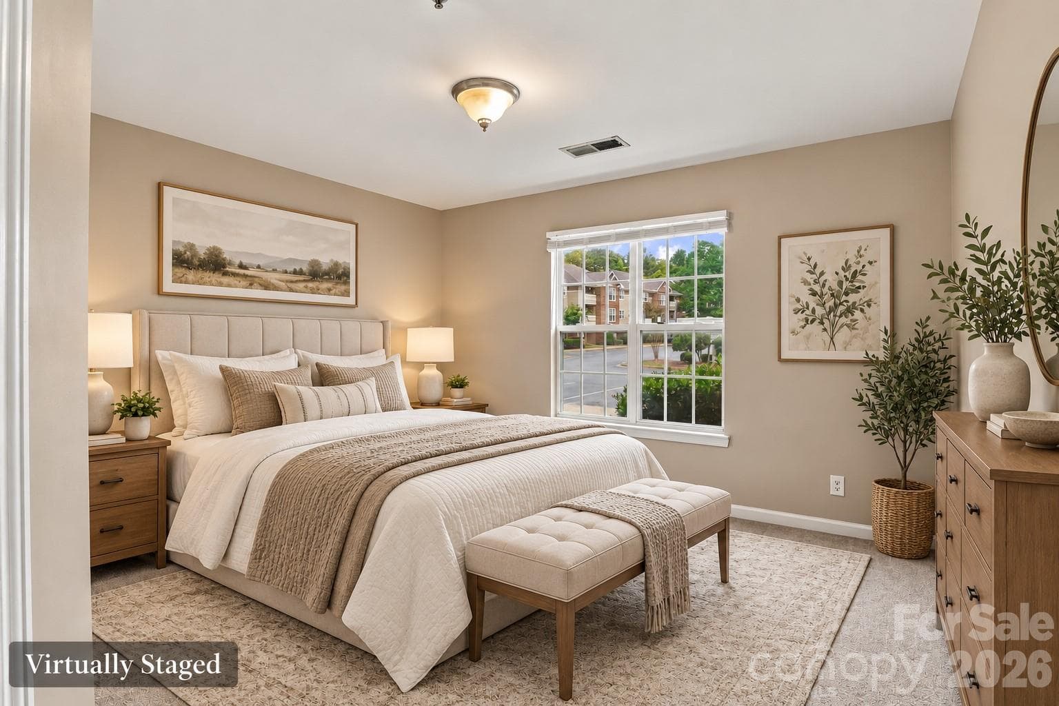 VS - Master Bedroom - 9709 Campus Walk Lane, Charlotte