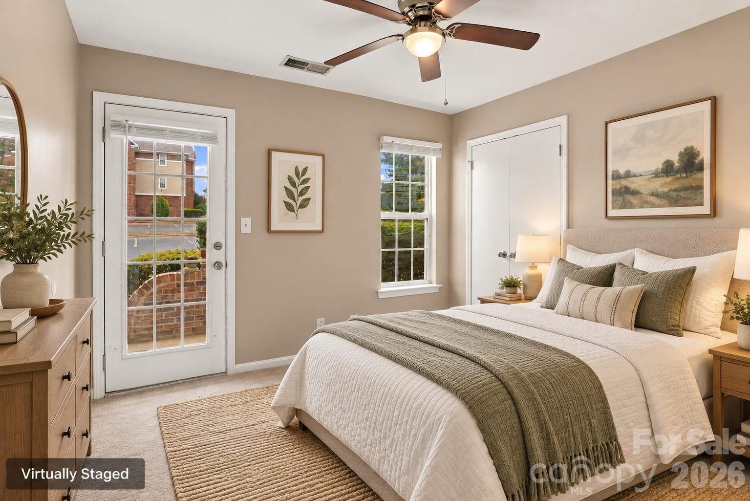 VS - Second Bedroom with separate entrance - 9709 Campus Walk Lane, Charlotte