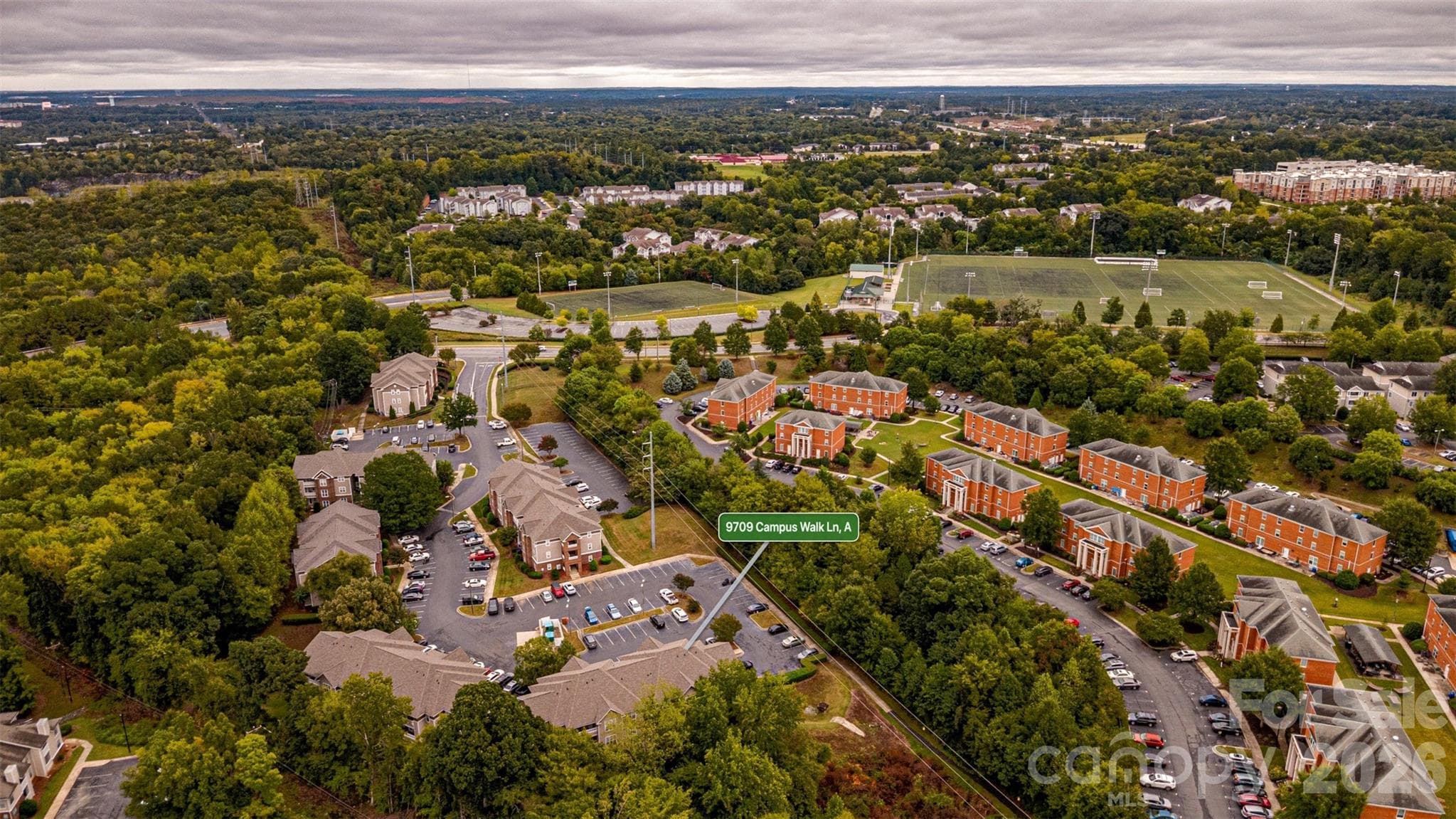 Condominium at 9709 Campus Walk Lane, Charlotte, photo 24 of 25