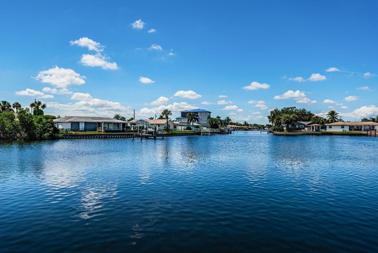 Water view - not looking in your neighbor's home - 4280 13TH LN NE, ST PETERSBURG