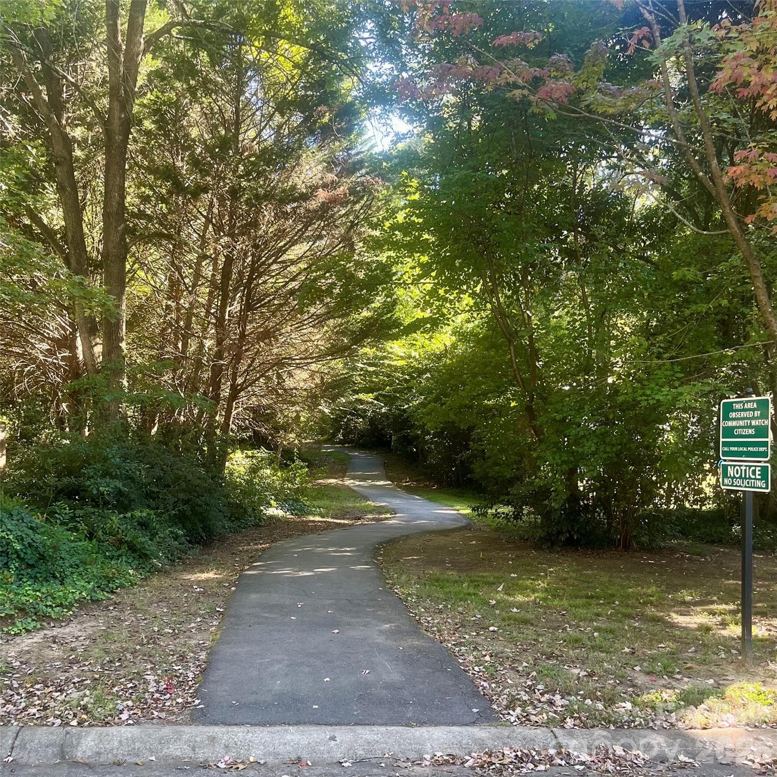 Walking trail through the neighborhood and to Foxcroft East Shopping Center - 4313 Silo Lane, Charlotte