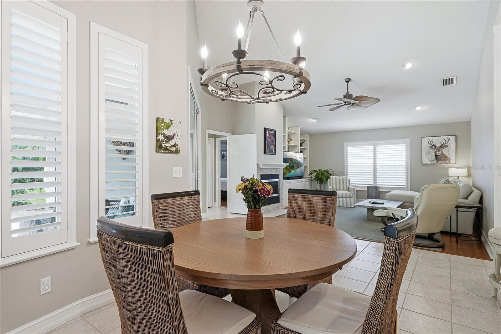 Perfect for a casual dinner. - 4851 WINDMILL PALM TER NE, ST PETERSBURG