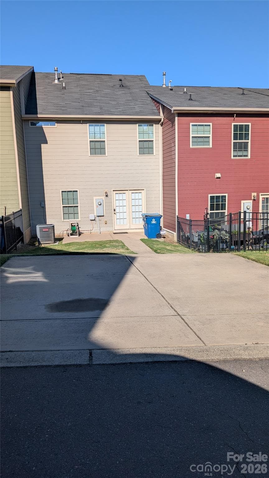 Rear View - 1645 Fleetwood Drive, Charlotte