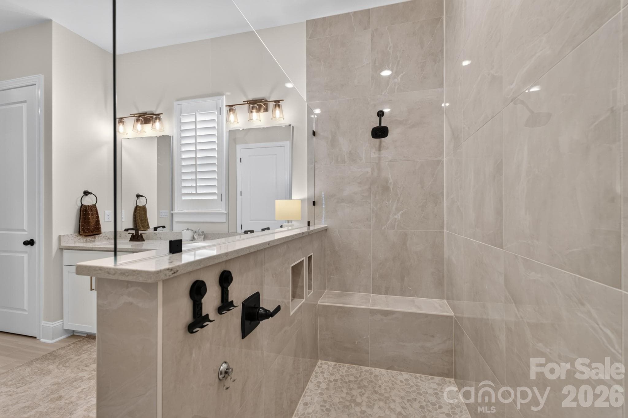 Primary Bathroom Shower - 1018 Lowland Way, Waxhaw