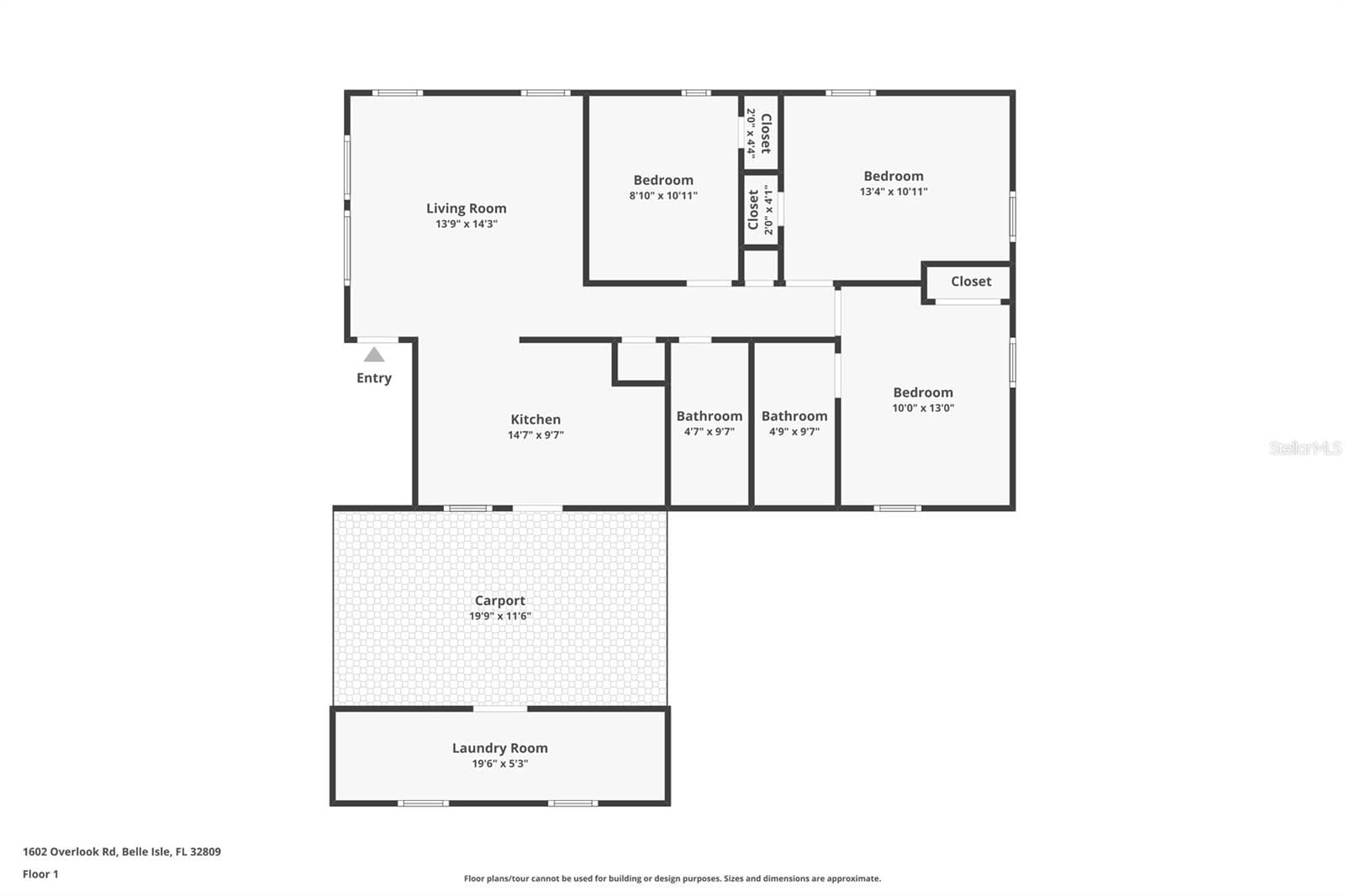 Single Family Residence at 1602 OVERLOOK RD, BELLE ISLE, photo 53 of 53