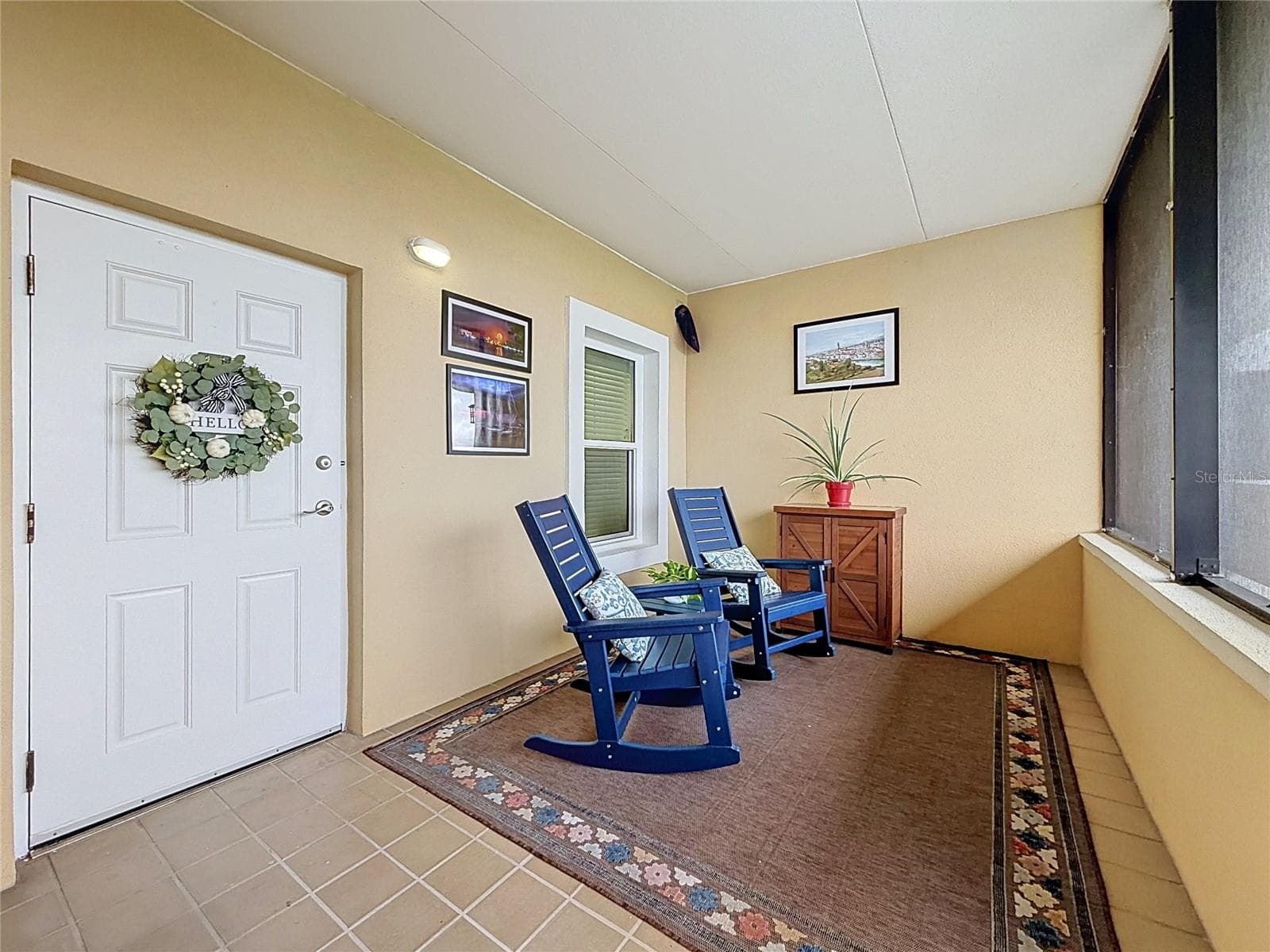 Screened Patio Entrance to Unit #413 - 225 W SEMINOLE BLVD #413, SANFORD